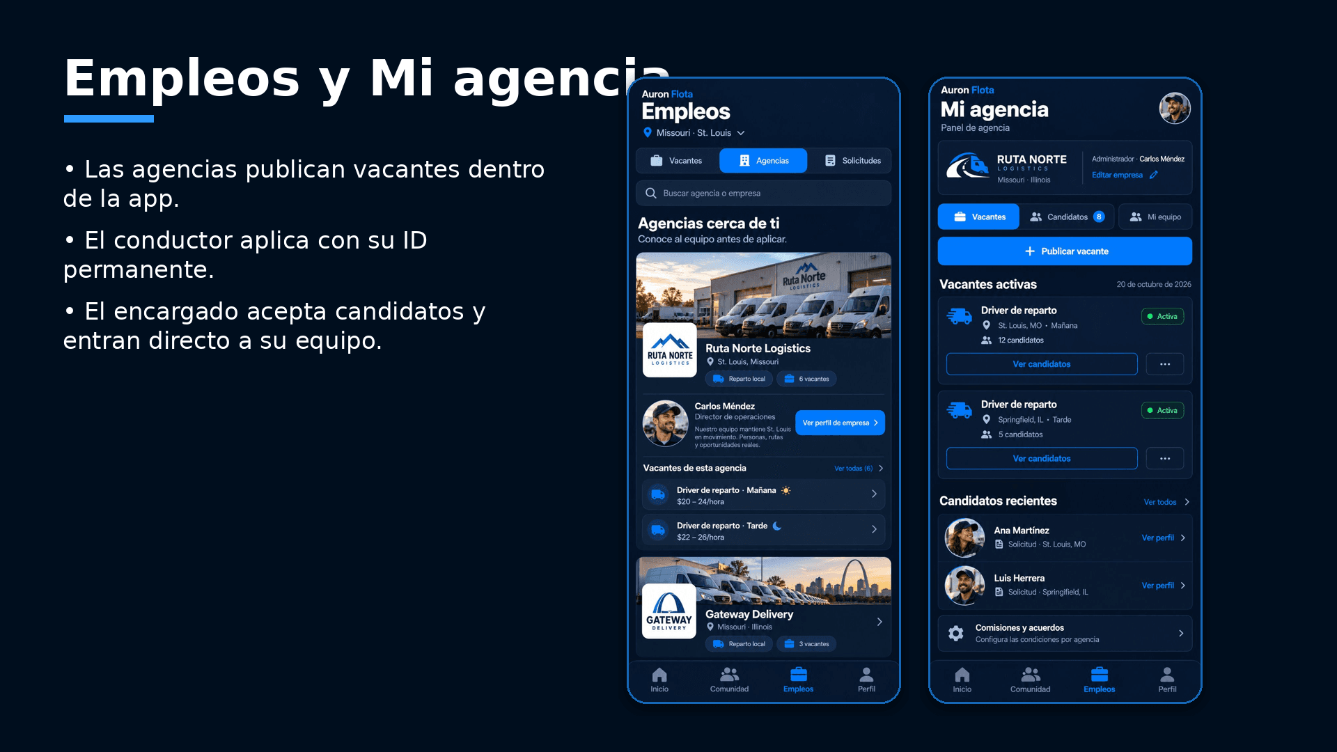 Lámina 6 de 12 de la presentación de Auron Flota